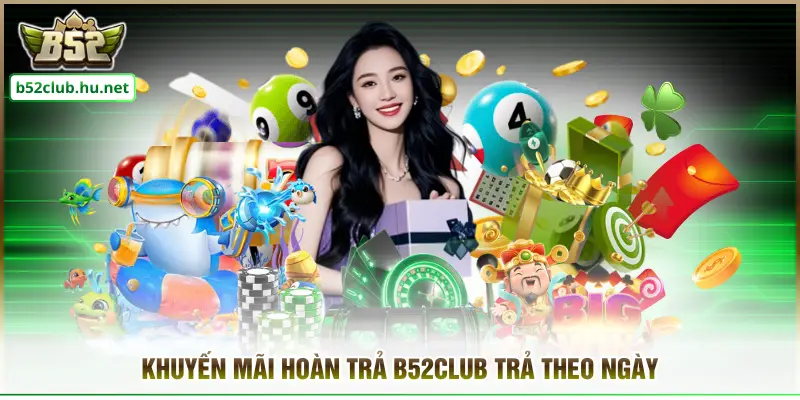 Khuyến mãi hoàn trả B52CLUB trả theo ngày