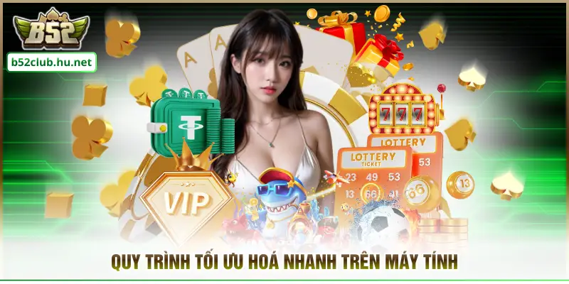 Quy trình tối ưu hoá nhanh trên máy tính